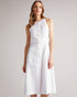 <P>Button Through Racer Back Midi Dress</P>